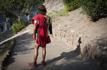 Image showing Antique Roman soldier