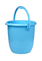 Image showing Blue bucket