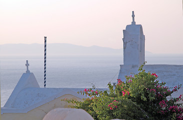 Image showing church greek islands