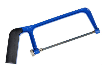 Image showing blue saw