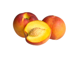 Image showing two and a half peach