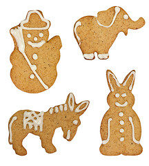 Image showing Gingerbread cookies