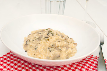 Image showing Risotto With Mushrooms