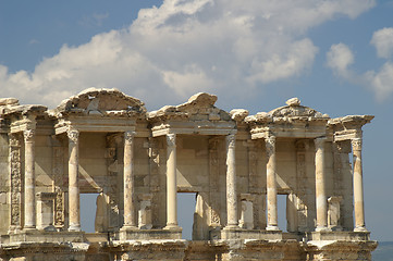 Image showing ancient ruins in Ephesus