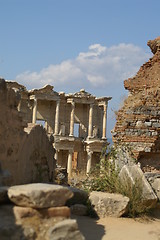 Image showing ancient ruins in Ephesus