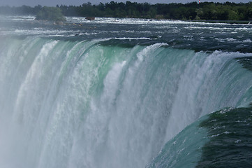 Image showing Over the Falls