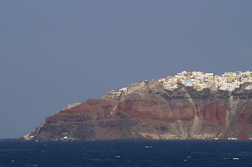 Image showing Santorini island