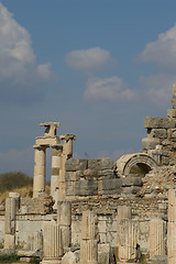 Image showing ancient ruins in Ephesus