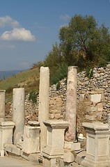 Image showing ancient ruins in Ephesus