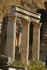 Image showing ancient ruins in Ephesus