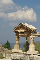 Image showing ancient ruins in Ephesus