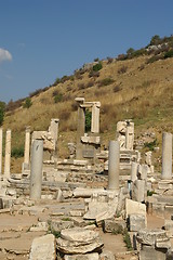 Image showing ancient ruins in Ephesus