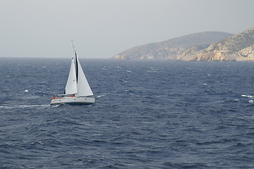 Image showing ship tower, crows nest