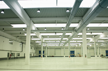 Image showing Empty factory