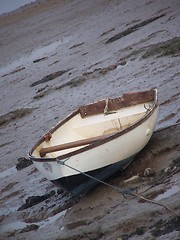 Image showing boat on the shallow