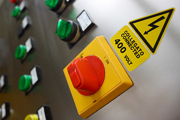 Image showing Machine switch