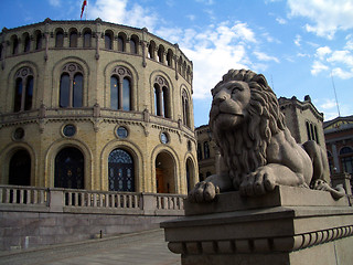 Image showing Stortinget, Oslo