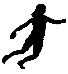 Image showing Ladies Discus Thrower