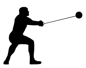 Image showing Male Hammer Thrower