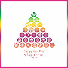 Image showing Happy New Year & Merry Christmas