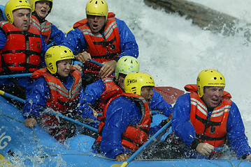 Image showing Rafting in Jolstra, Norway