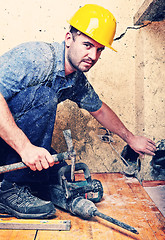Image showing manual worker
