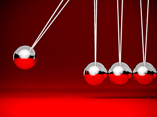 Image showing newton cradle