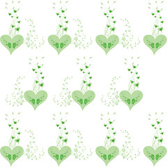 Image showing Seamless floral pattern