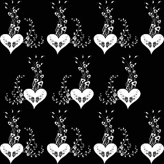 Image showing Seamless floral pattern