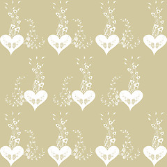 Image showing Seamless floral pattern