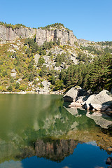 Image showing Mountain lagoon