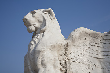 Image showing Winged lion Rome
