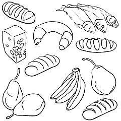 Image showing food icons