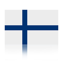 Image showing Flag of Finland