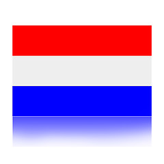 Image showing Flag of Netherlands