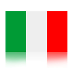 Image showing Flag of Italy