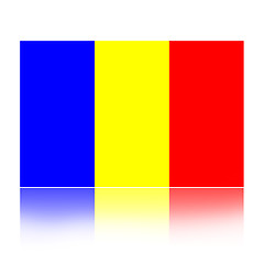 Image showing Flag of Romania