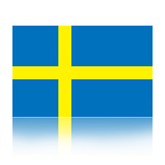 Image showing Flag of Sweden