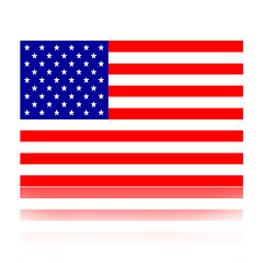 Image showing Flag of USA