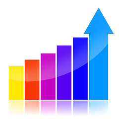 Image showing Business success charts