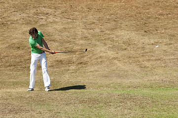 Image showing Golf swing
