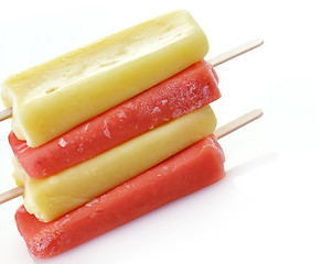 Image showing ice cream pops 