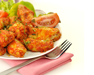 Image showing Buffalo chicken wing 