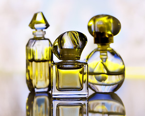 Image showing Perfume bottles