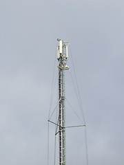 Image showing Telecommunication aerial tower