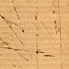 Image showing Corrugated cardboard