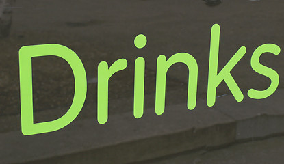 Image showing Drinks picture