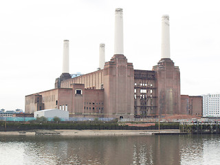 Image showing London Battersea powerstation