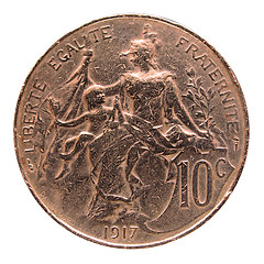 Image showing France coin