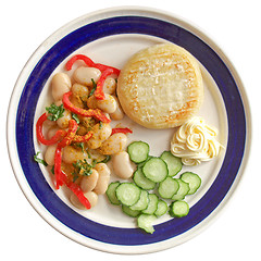 Image showing Vegetarian dish